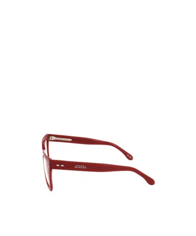 Isabel Marant Full-rimmed Glasses (with Non-prescription Lenses) In Red