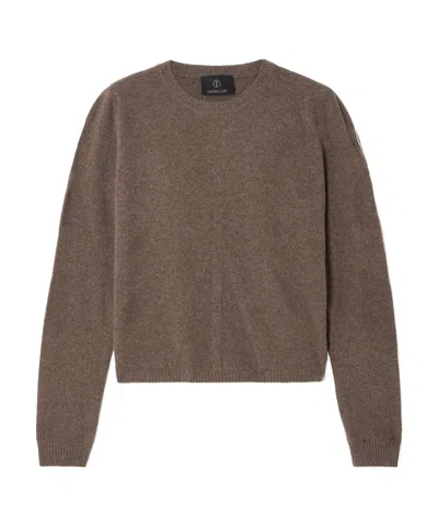 Rick Owens Long-sleeved Sweater In Brown