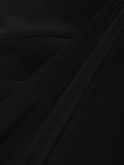 Rick Owens Pleated Skirt In Black