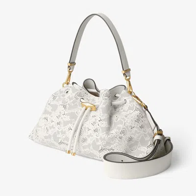 Jimmy Choo Floral-embellishment Bucket Bag