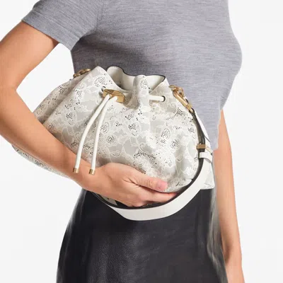 Jimmy Choo Floral-embellishment Bucket Bag