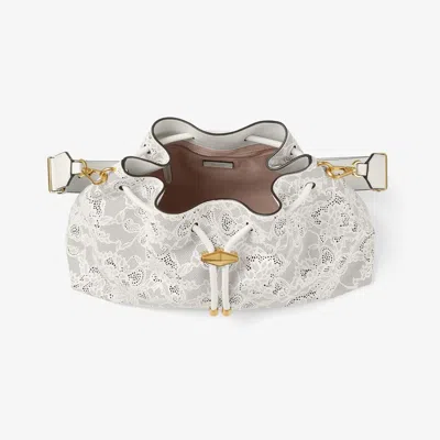 Jimmy Choo Floral-embellishment Bucket Bag