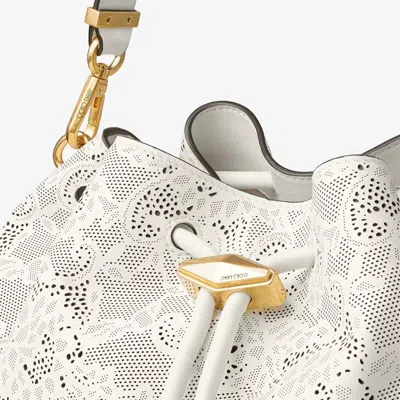 Jimmy Choo Floral-embellishment Bucket Bag