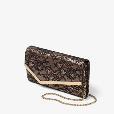 Jimmy Choo Emmie Lace Chain Mini Bag