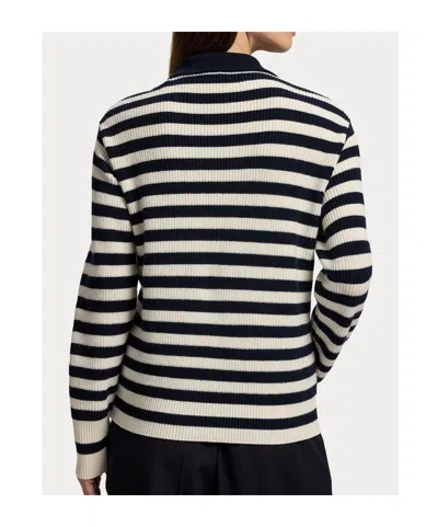 Ralph Lauren Polo Pullover Sweater In Black