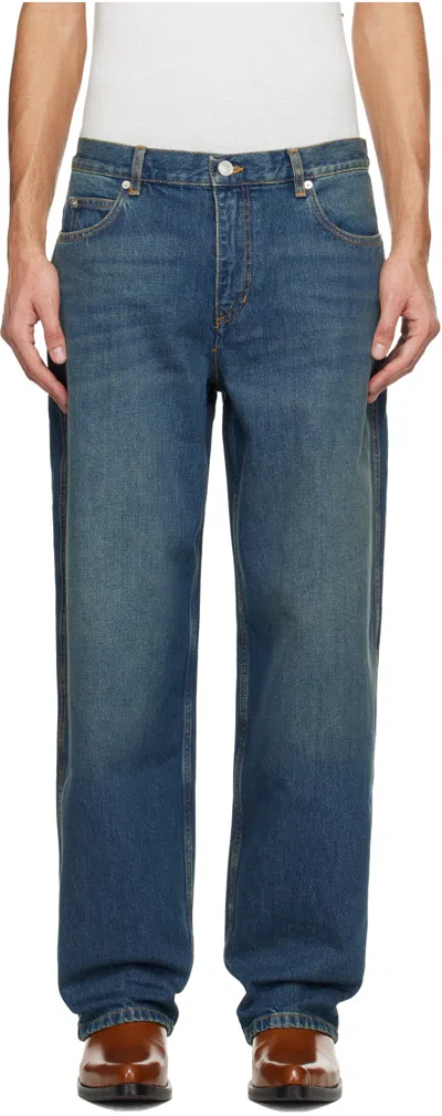 Isabel Marant Marant Jorje Wide-leg Denim Jeans In Blue