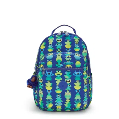 Kipling Seoul Large Printed 15" Laptop Backpack In Multi