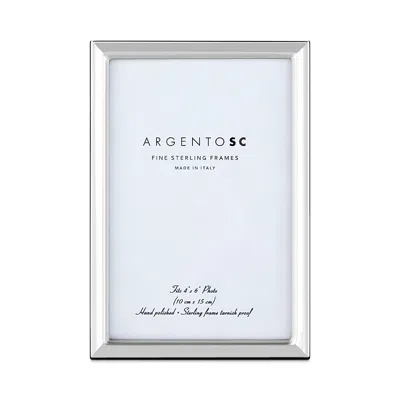 Argento Sc Sterling Silver Picture Frame, 4 X 6 In Silver