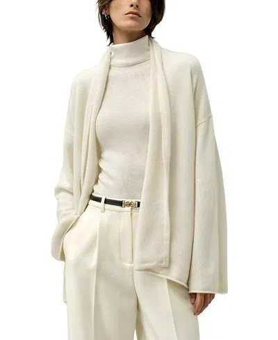 Lilysilk Cashmere Lounge Wrap Cardigan In Neutral