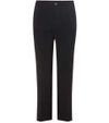 MIU MIU Cropped crêpe trousers