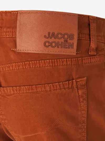 Jacob Cohen Bard 5 Pocket Pants In Orange