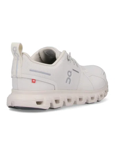 On Pearl Cream White Textile Cloud 6 Wp Sneakers In White