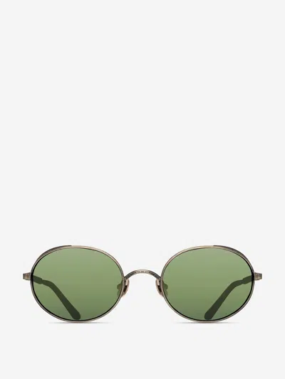 Matsuda Oval Sunglasses In Green