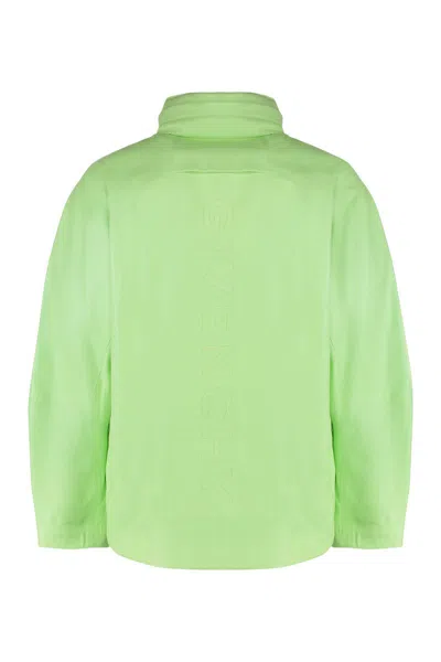 Givenchy Lambskin Jacket In Green