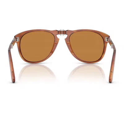 Persol Po0714sm Steve Mcqueen Sunglasses In Brown