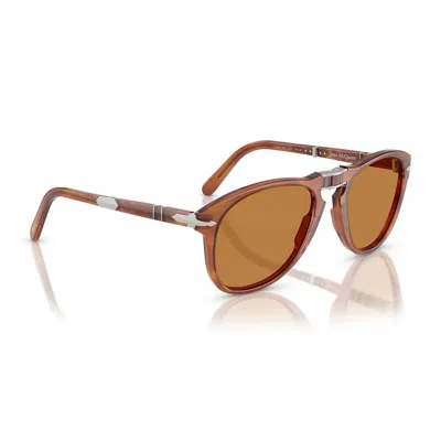 Persol Po0714sm Steve Mcqueen Sunglasses In Brown