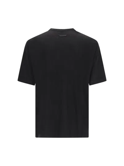 Fear Of God Graphic Print Short Sleeve T-shirt In Black