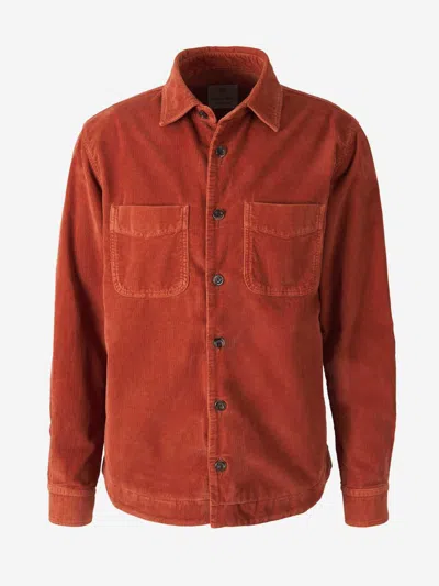 Richard J Brown Richard J. Brown Micro Corduroy Overshirt In Multi