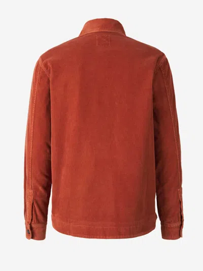 Richard J Brown Richard J. Brown Micro Corduroy Overshirt In Multi