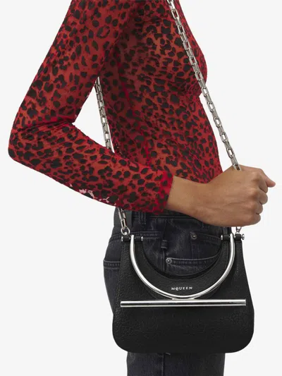 Alexander Mcqueen Mcqueen T-bar Crossbar Leather Handbag In Multi