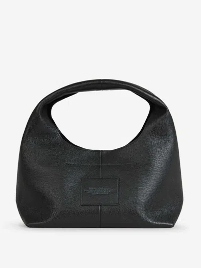 Marc Jacobs The Mini Sack Leather Handbag In Black