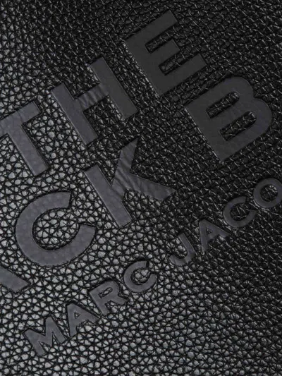 Marc Jacobs The Mini Sack Leather Handbag In Black