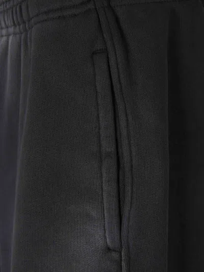 Alexander Wang Women Logo Pre Styled Biker Shorts Pants In Black