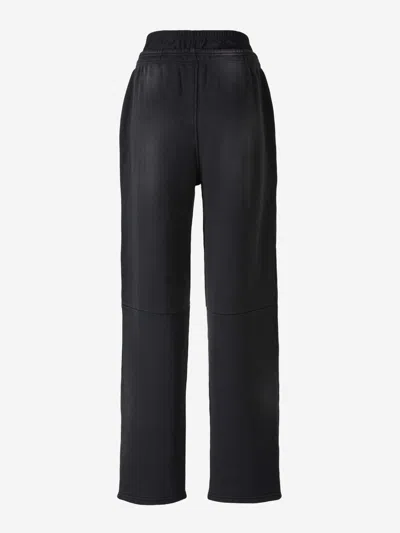 Alexander Wang Women Logo Pre Styled Biker Shorts Pants In Black