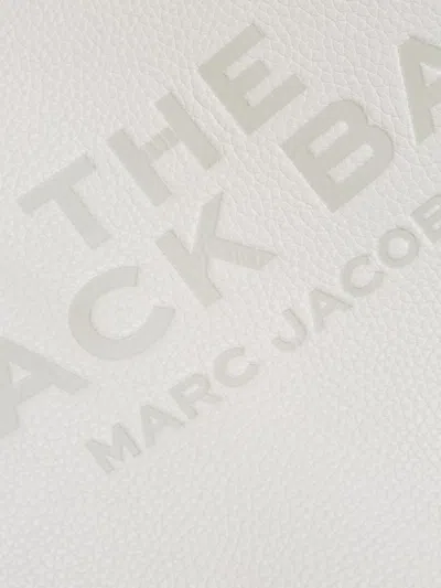 Marc Jacobs The Sack Leather Tote Bag In White