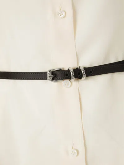 Givenchy Voyou Silk Blouse In Neutral