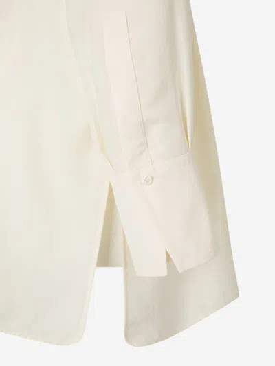 Givenchy Voyou Silk Blouse In Neutral