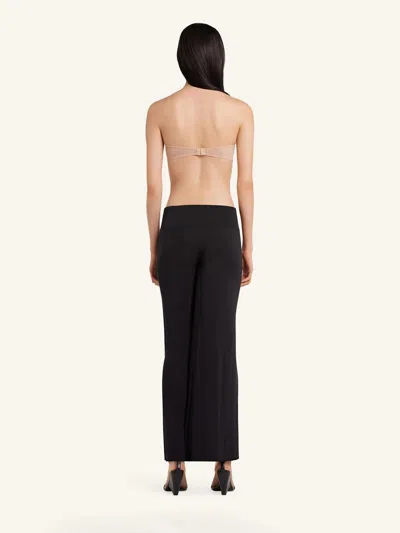 Courrèges Infinite Pleat Pants In Black
