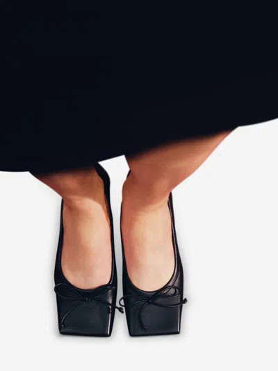 Jacquemus Les Ballerines Ballet Ballerinas In Black