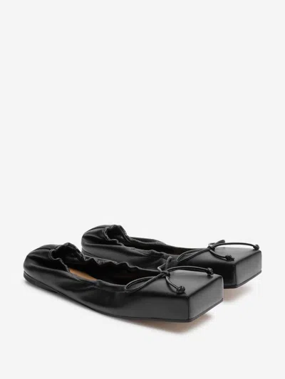 Jacquemus Les Ballerines Ballet Ballerinas In Black