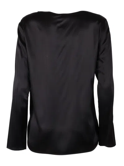 Max Mara Mm Blusa In Black