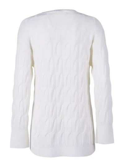 Max Mara Mm Girocoll In Gray