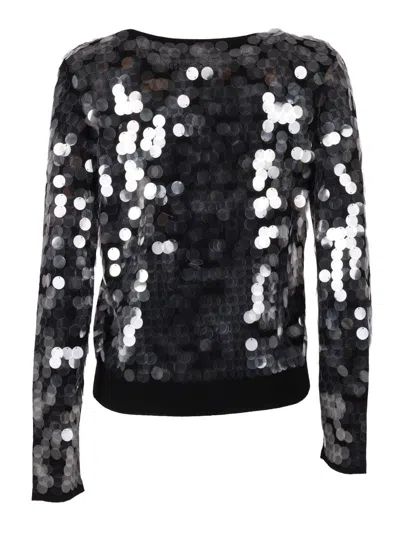 Max Mara Studio Cardigan In Black