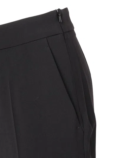 Max Mara Studio Pants In Black