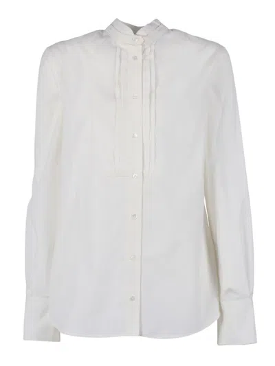 Weekend Max Mara Buttoned Shirt In White