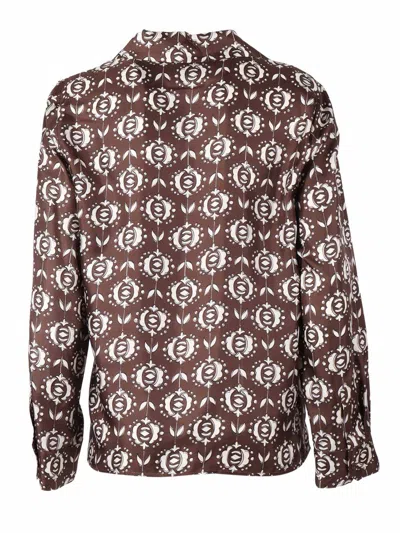 Weekend Max Mara Shirt In Brown