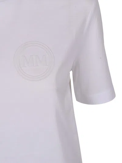 Max Mara Mm Blusa In White