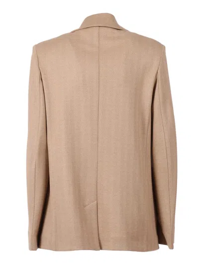 Max Mara Mm Jacket In Brown