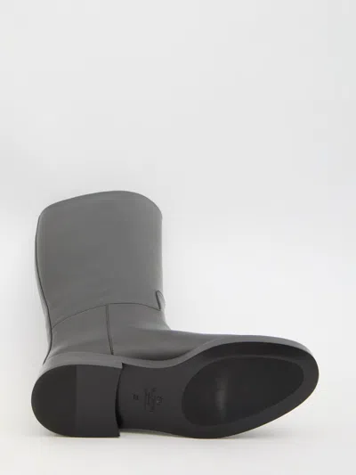 Valentino Vlogo The Bold Edition Boots In Black