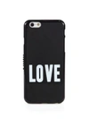 Givenchy Love Printed Rubber Iphone 6 Case In Na
