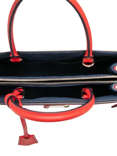 Pre-owned Louis Vuitton 2018 Epi Twist Tote Satchel In Red