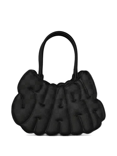 Sprayground Spritz Shark-shaped Top-handle Bag In Black