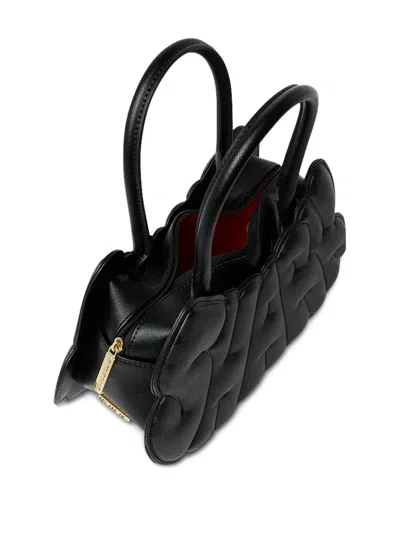 Sprayground Spritz Shark-shaped Top-handle Bag In Black