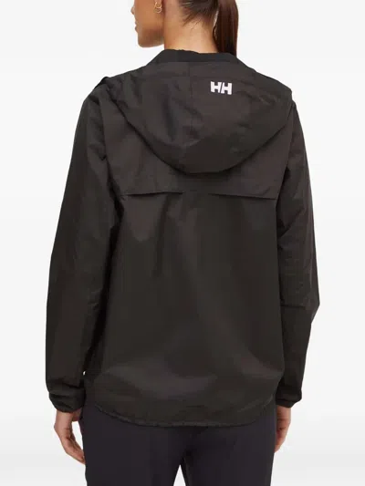 Helly Hansen Belfast Ii Hooded Zip-up Jacket In Black