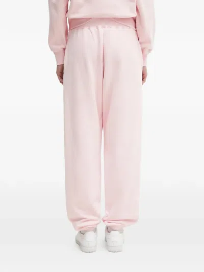 Aries Elastic-waistband Track Pants In Pink
