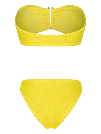 Paramidonna Frida Two Pieces Bikini Set In Yellow